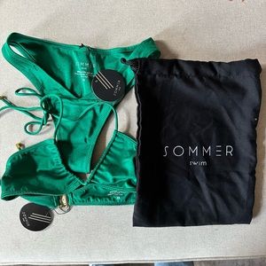 Sommer Swim : Hana Emerald Bikini